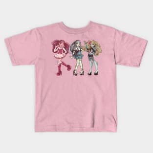 Monster girls Kids T-Shirt